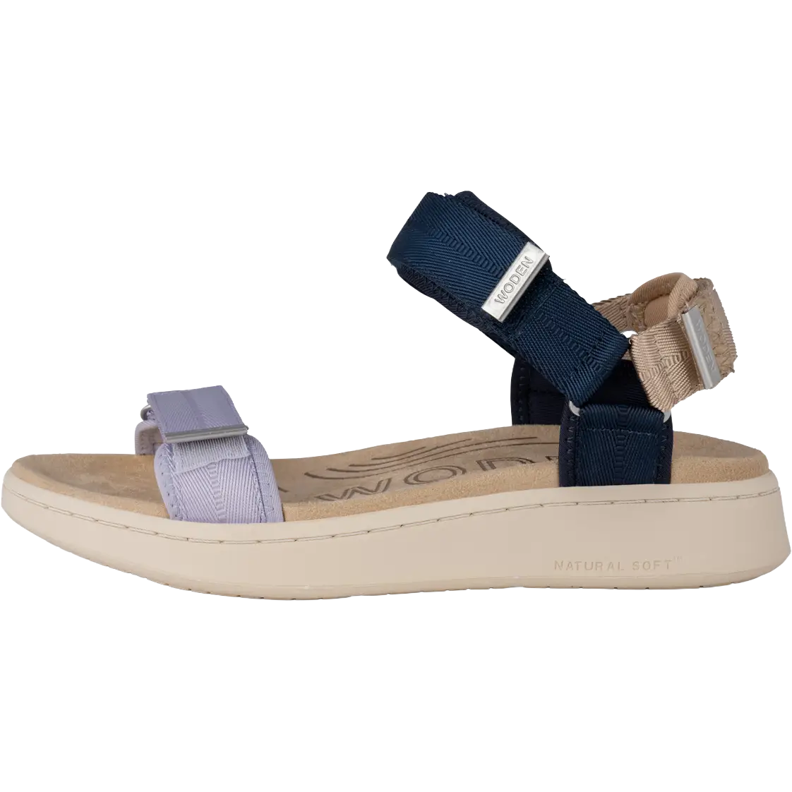 WODEN Line Sandal - Space Multi - 38 - Sandaler