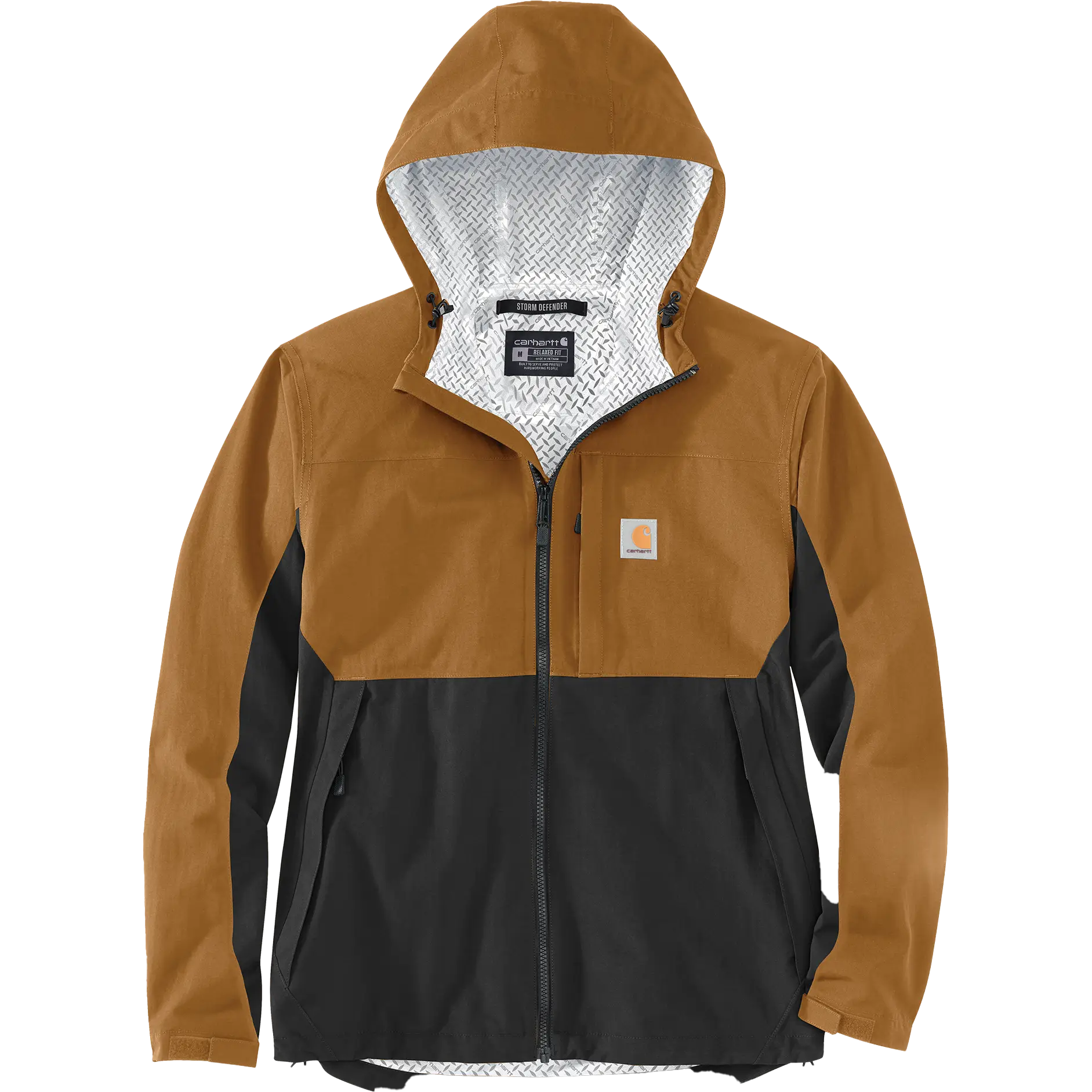 Carhartt Monterey Jacket Men - Carhartt Brown/Black - XXL - Softshelljakker