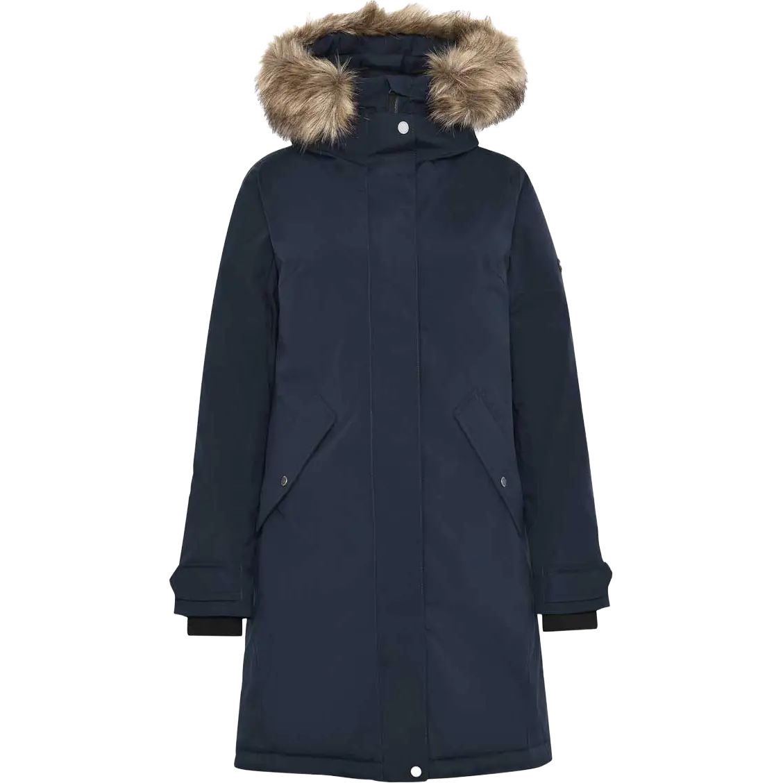 Didriksons Erna Parka Women vinterjakke - Dark Night Blue - 42 - Vinterjakker