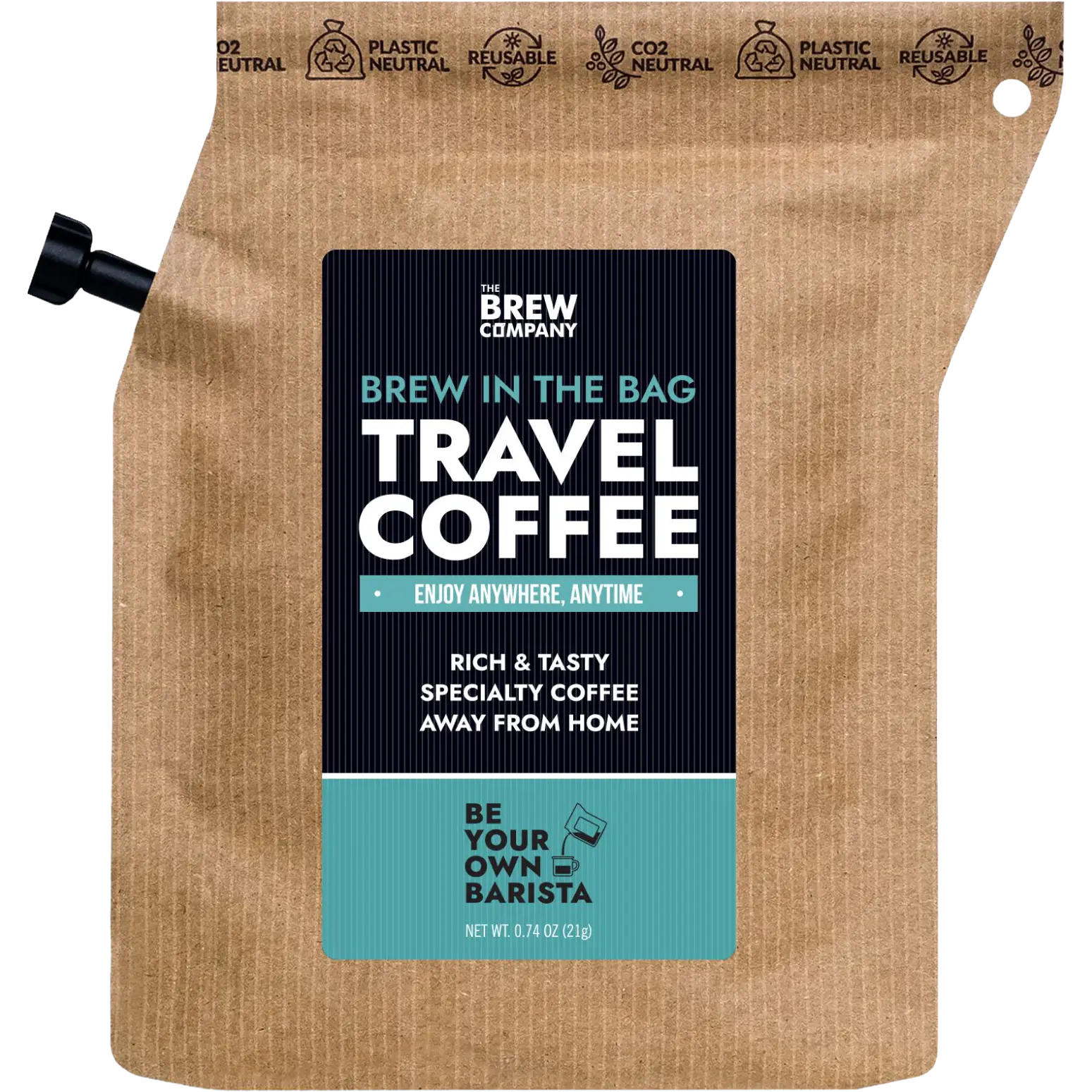 The Brew Company Travel Coffee - One size - Mad og drikke