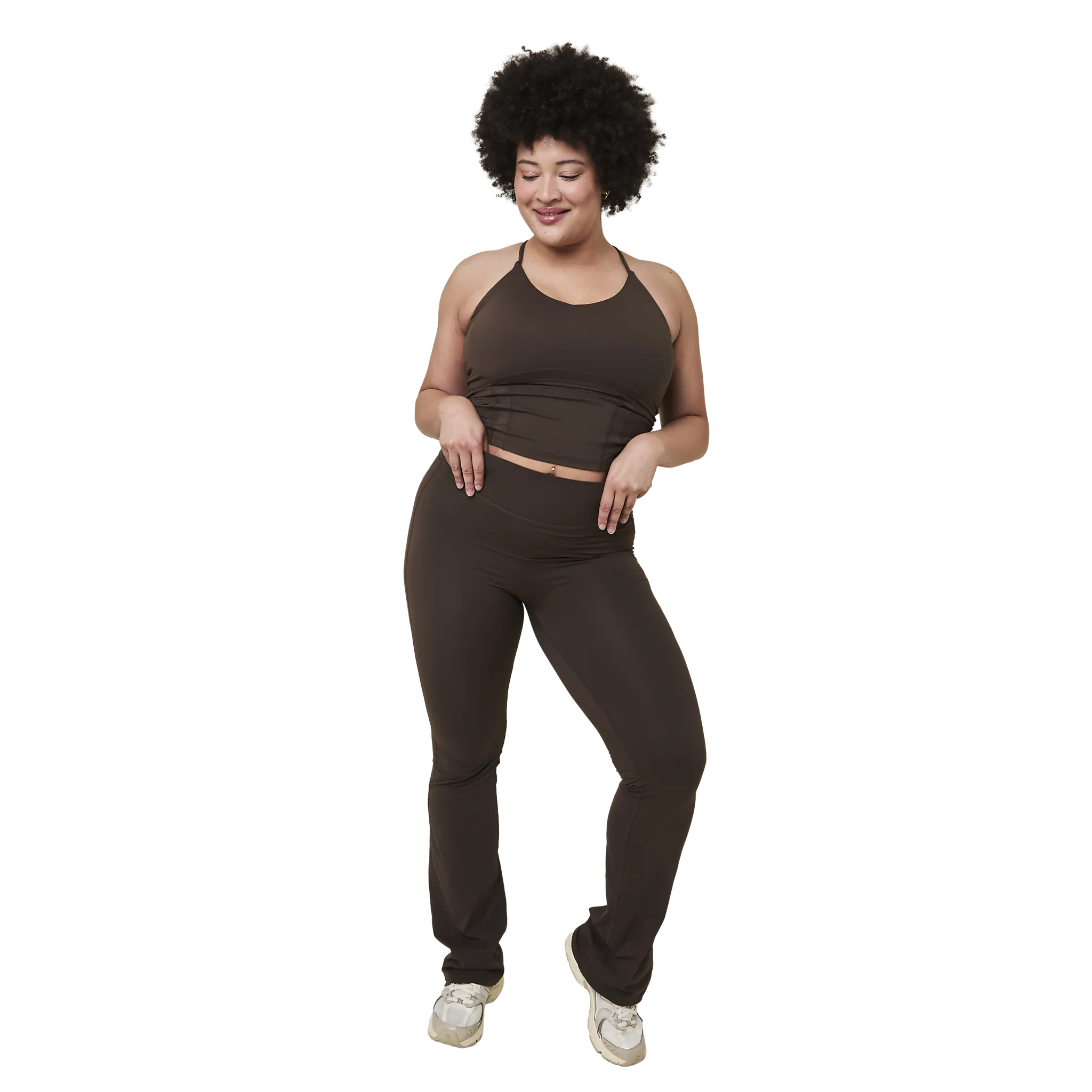 Art High-Waist Flared Leggings