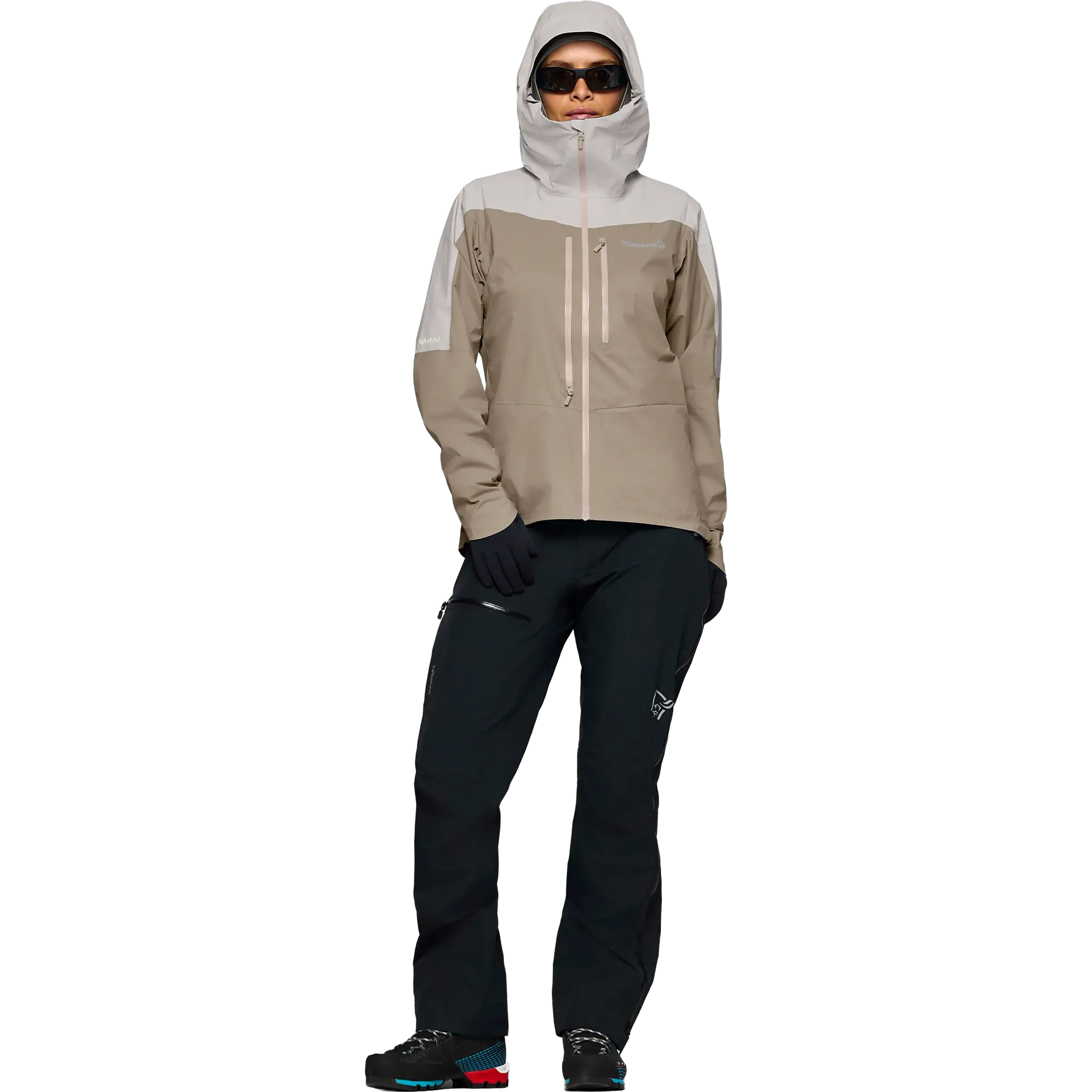 Falketind Dri1 Jacket Women regnjakke