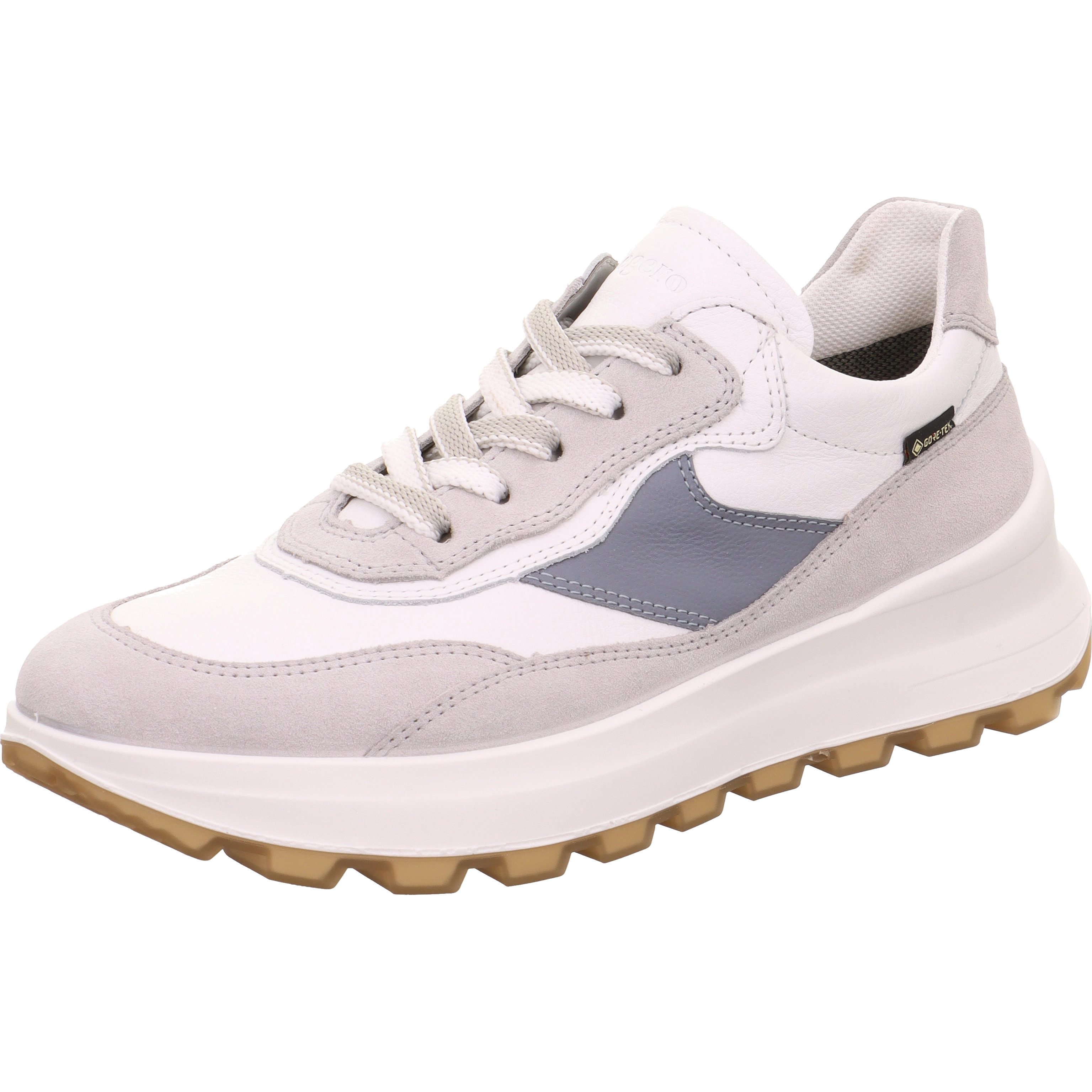 Legero T4 Run GTX Women - Aluminio - UK4/EU37 - Vandtætte sko