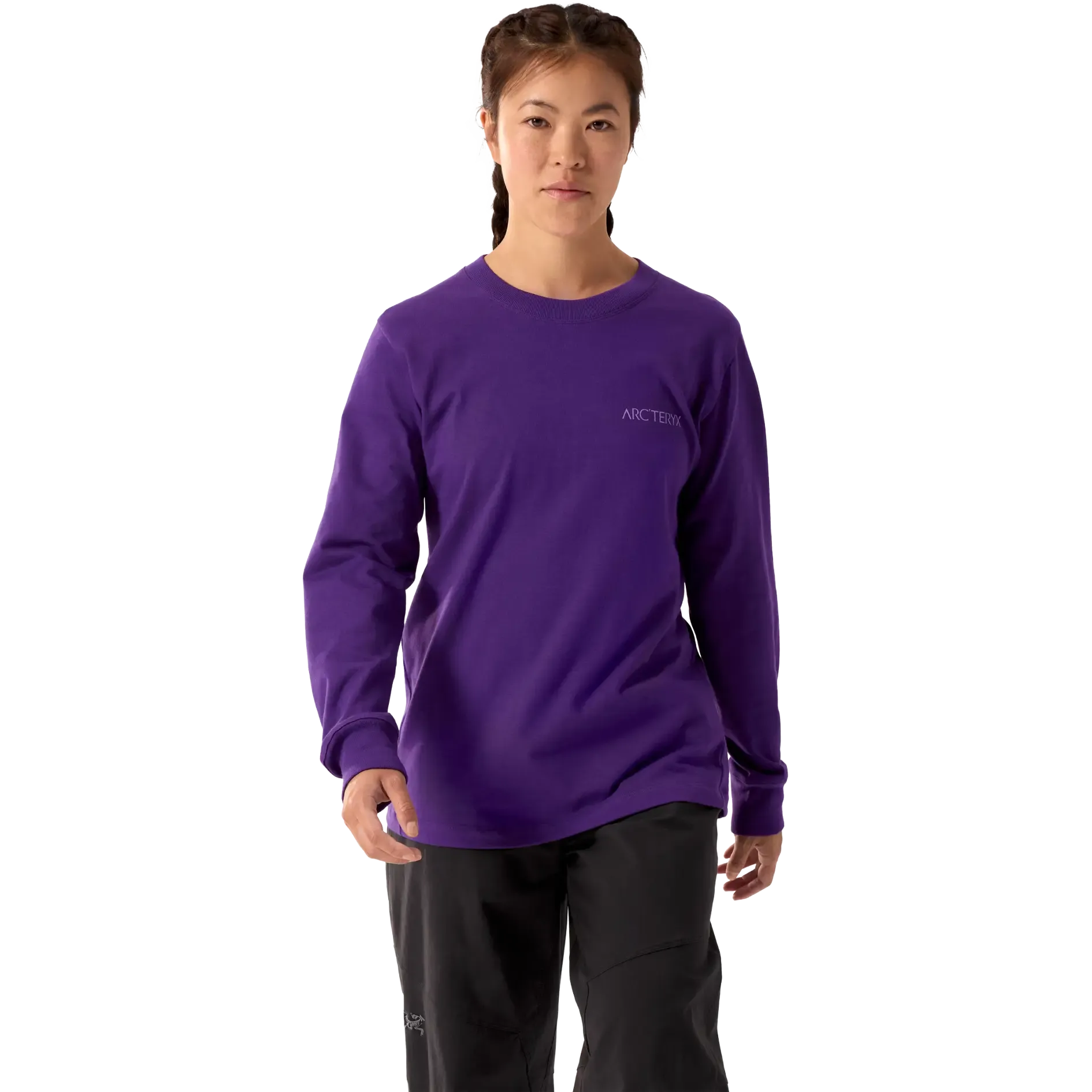Kragg Cotton Bird Crew LS Women