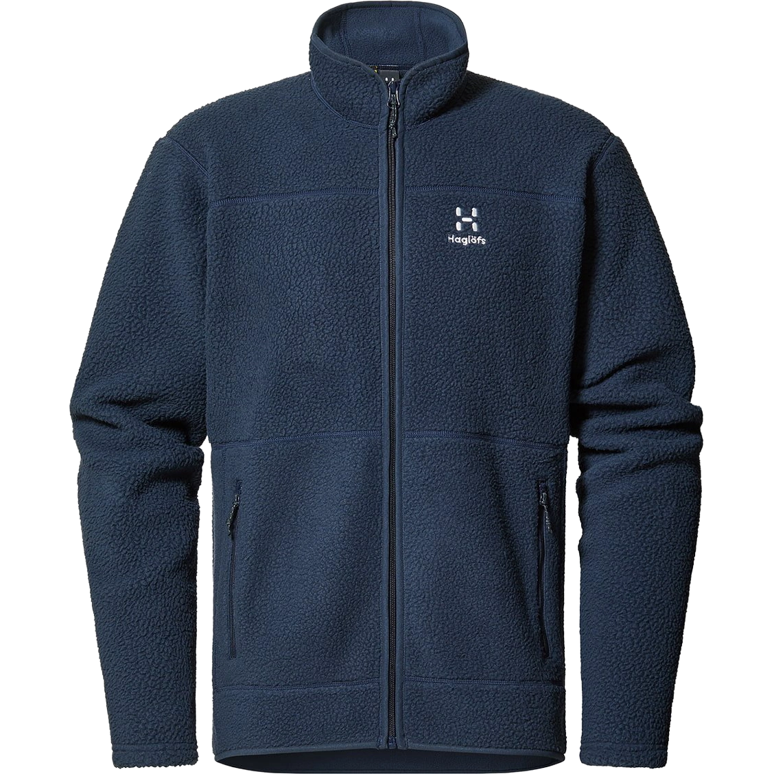 Haglöfs Mossa Pile Jacket Men Fleece - Tarn Blue - S - Fleecetrøjer