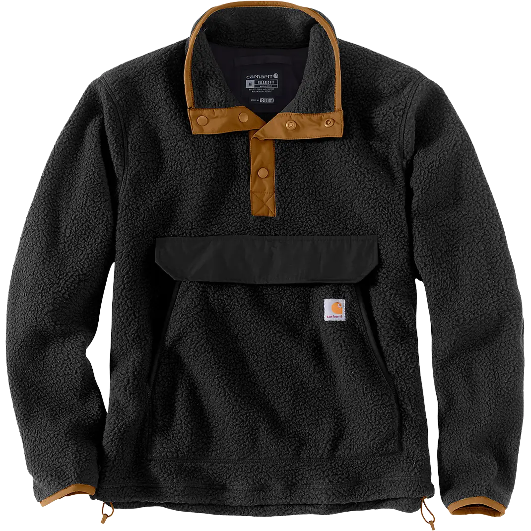 Carhartt Relaxed Fit Fleece Pullover Men - Black - L - Fleecetrøjer