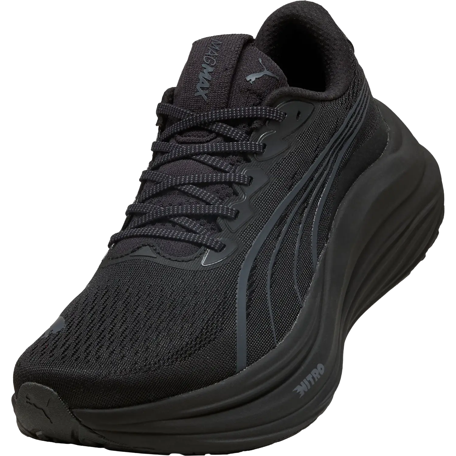 Puma Magmax Nitro Men - PUMA Black/Galactic Gray - 42,5 - Mængdetræningssko