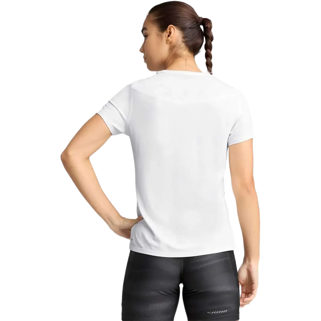Run Graphic Mesh Tee Women