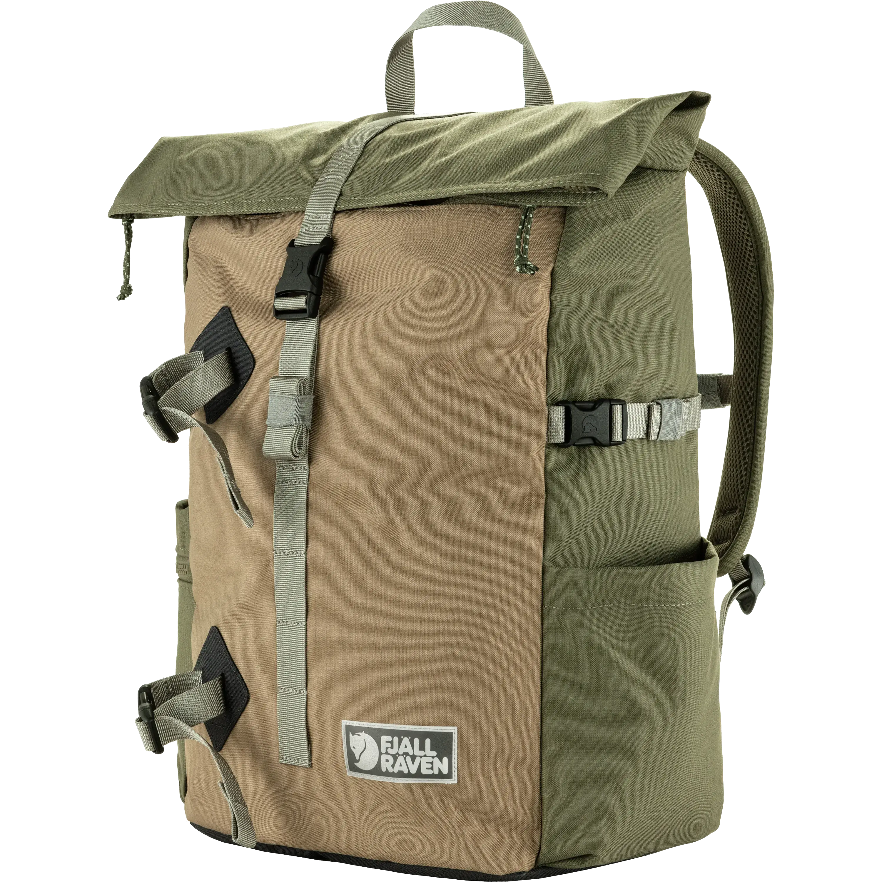 Fjällräven Vardag Foldsack 25 rygsæk - Green/Clay - One size - Små rygsække