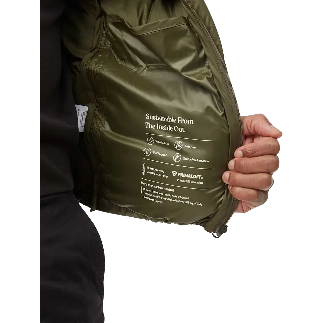 Puffer Vest Men herrevest