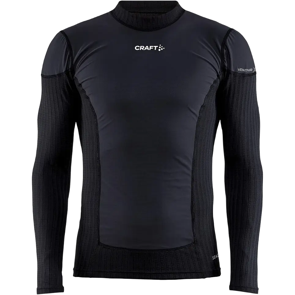 Craft Active Extreme X Wind LS Men - Black/Granite - L - Undertrøjer