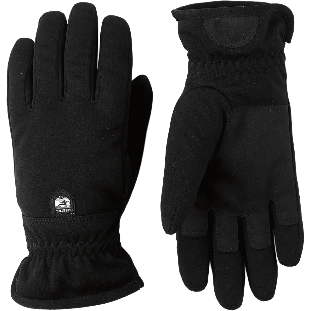 Hestra Taifun handsker - Black - 7