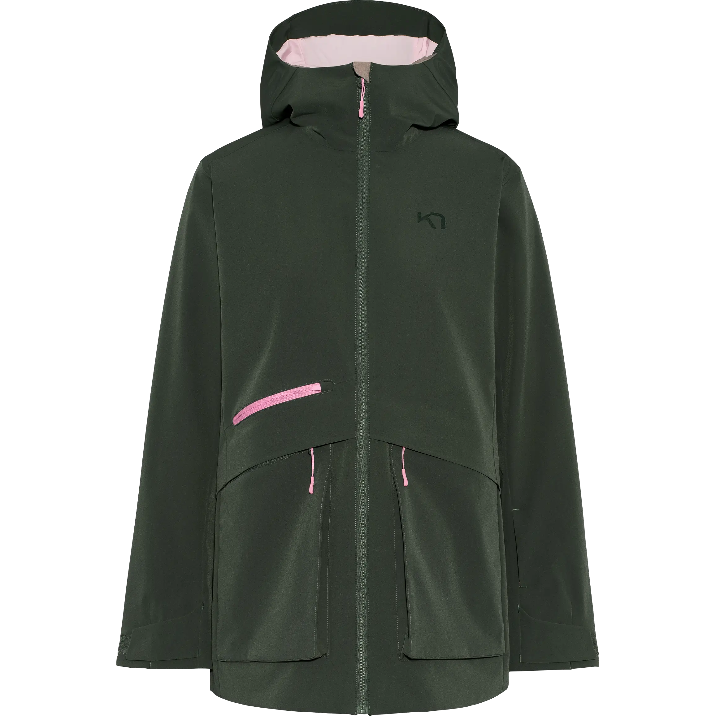 Kari Traa Therese Ski Jacket Women - Thyme - S - Vinterjakker