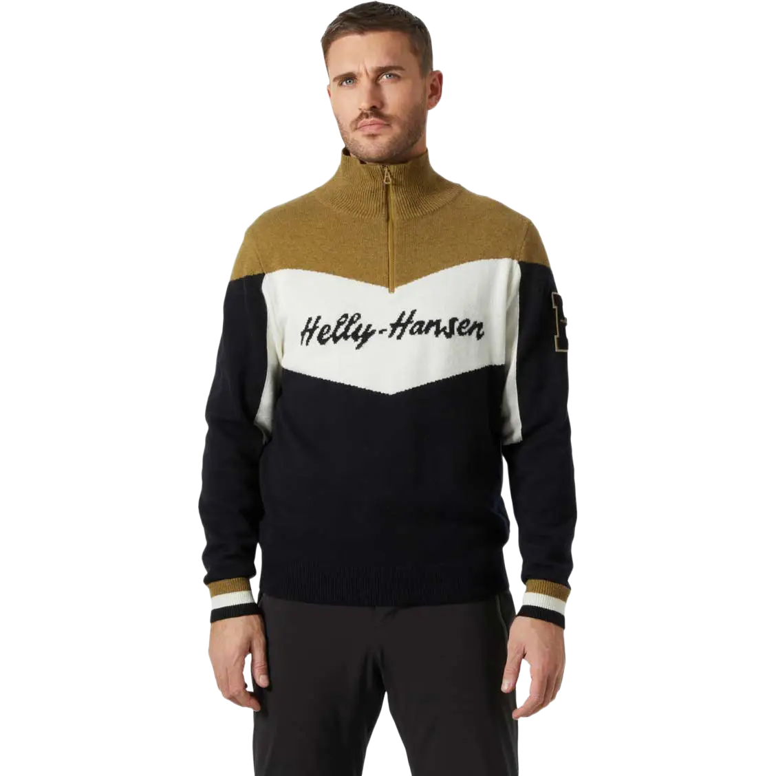 Helly Hansen Apres Knitted Sweater Men - Black - S - Striktrøjer