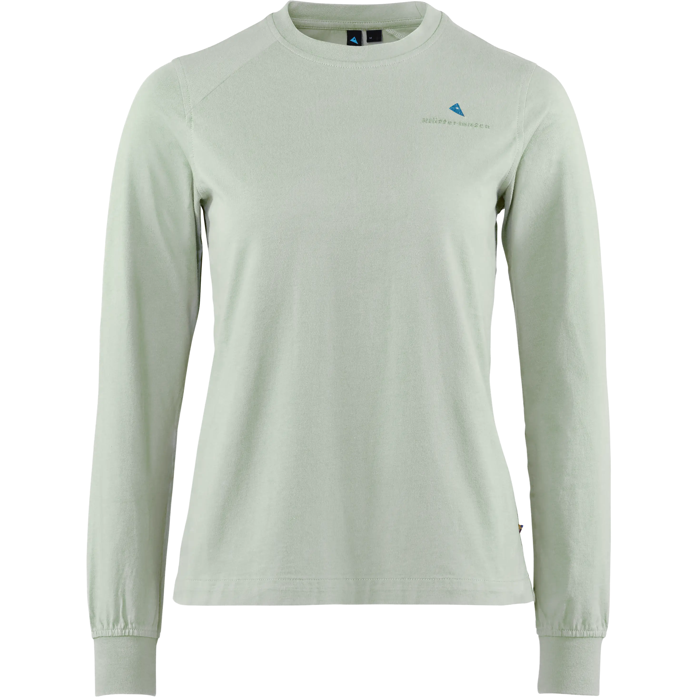 Klättermusen Root Logo LS Tee Women T-shirt - Sea Foam - Langærmet T-shirts