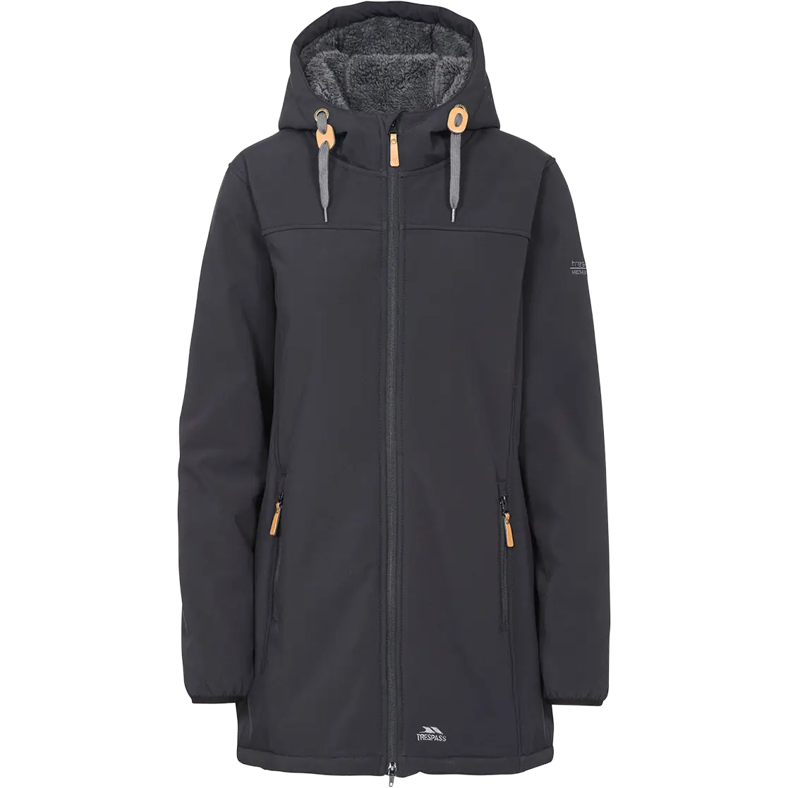 Trespass Kristen Softshell Jacket Women damejakke - Black - XS - Jakker