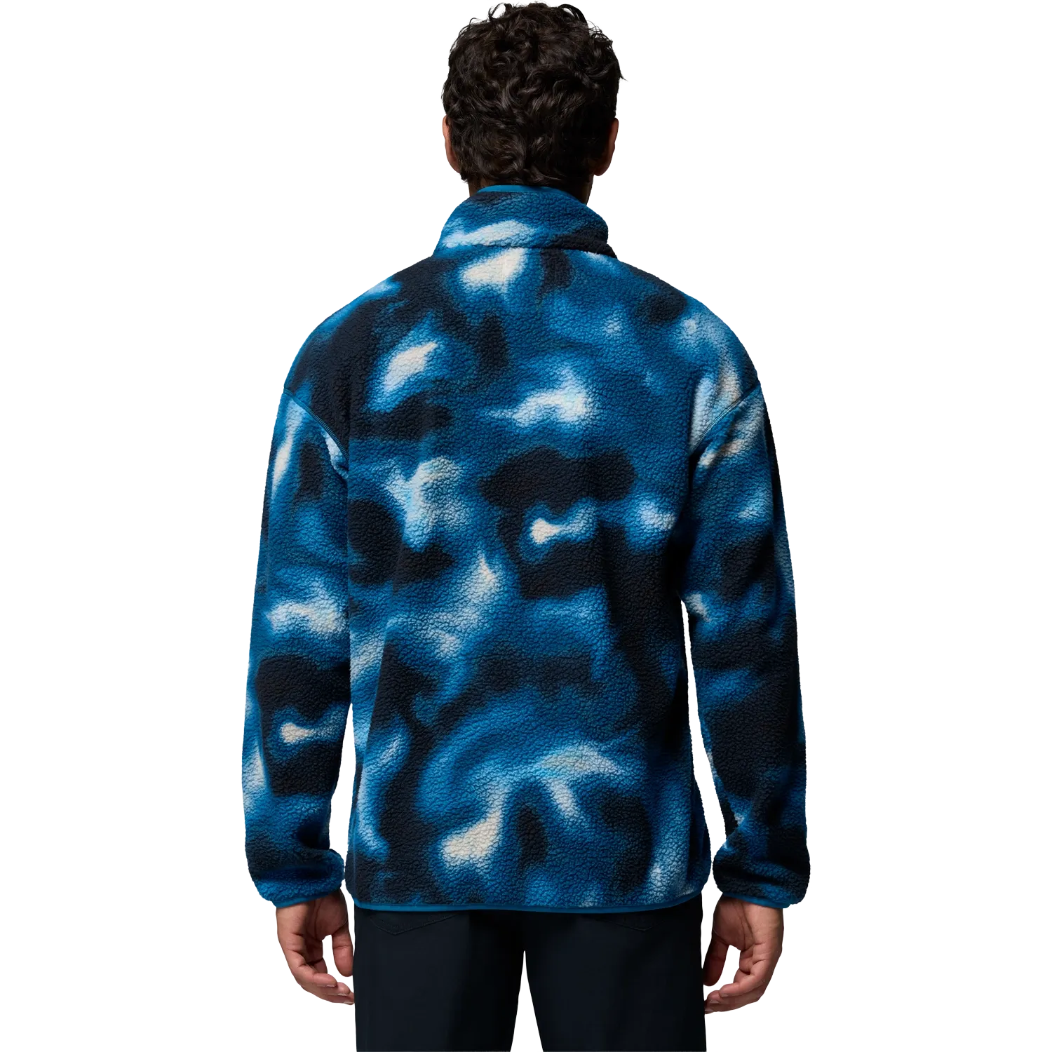 Helvetia II Printed Half Snap Fleece Men