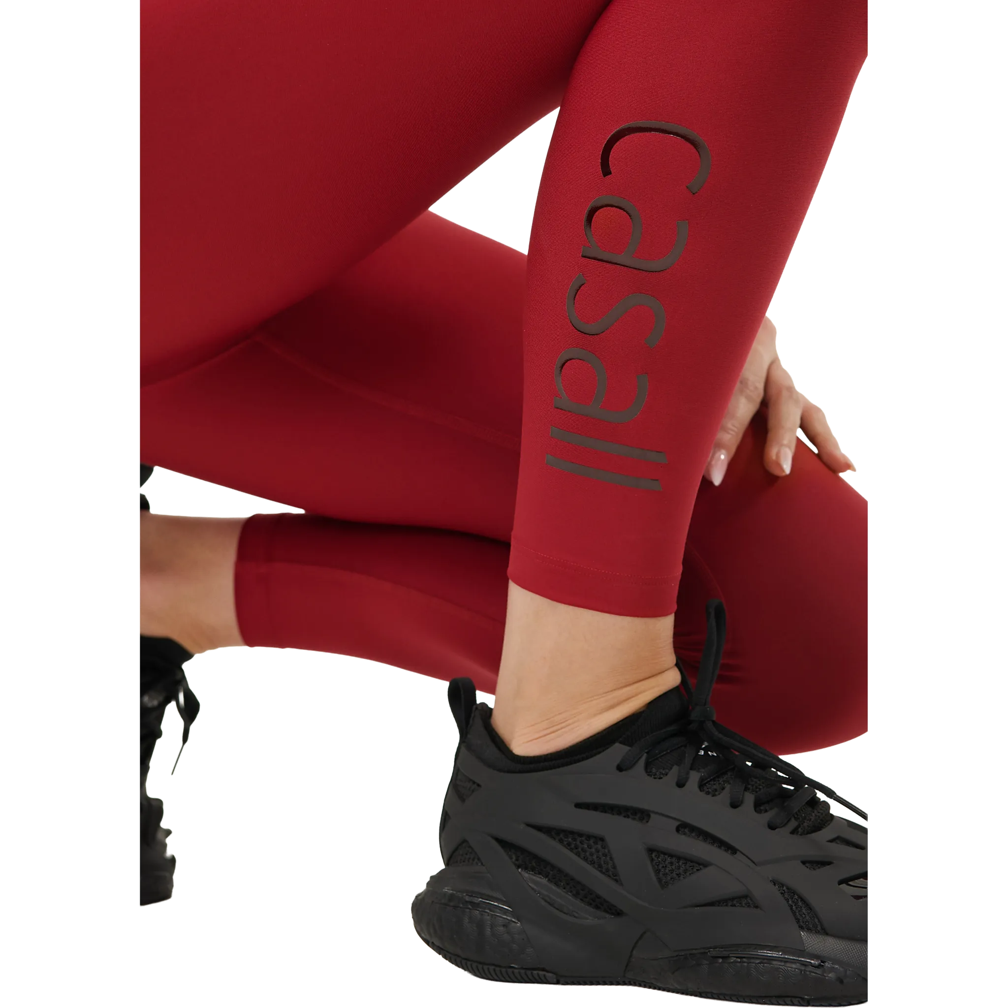 Graphic High Waist Tights Woman