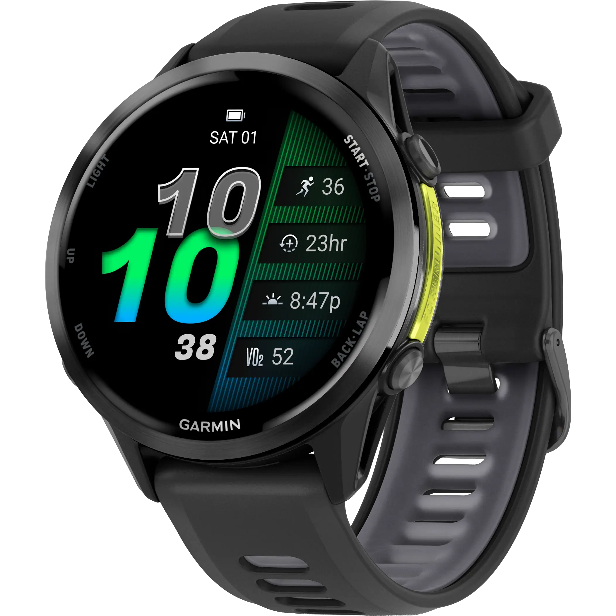 Garmin Forerunner 970 - Black - One size - Løbeur