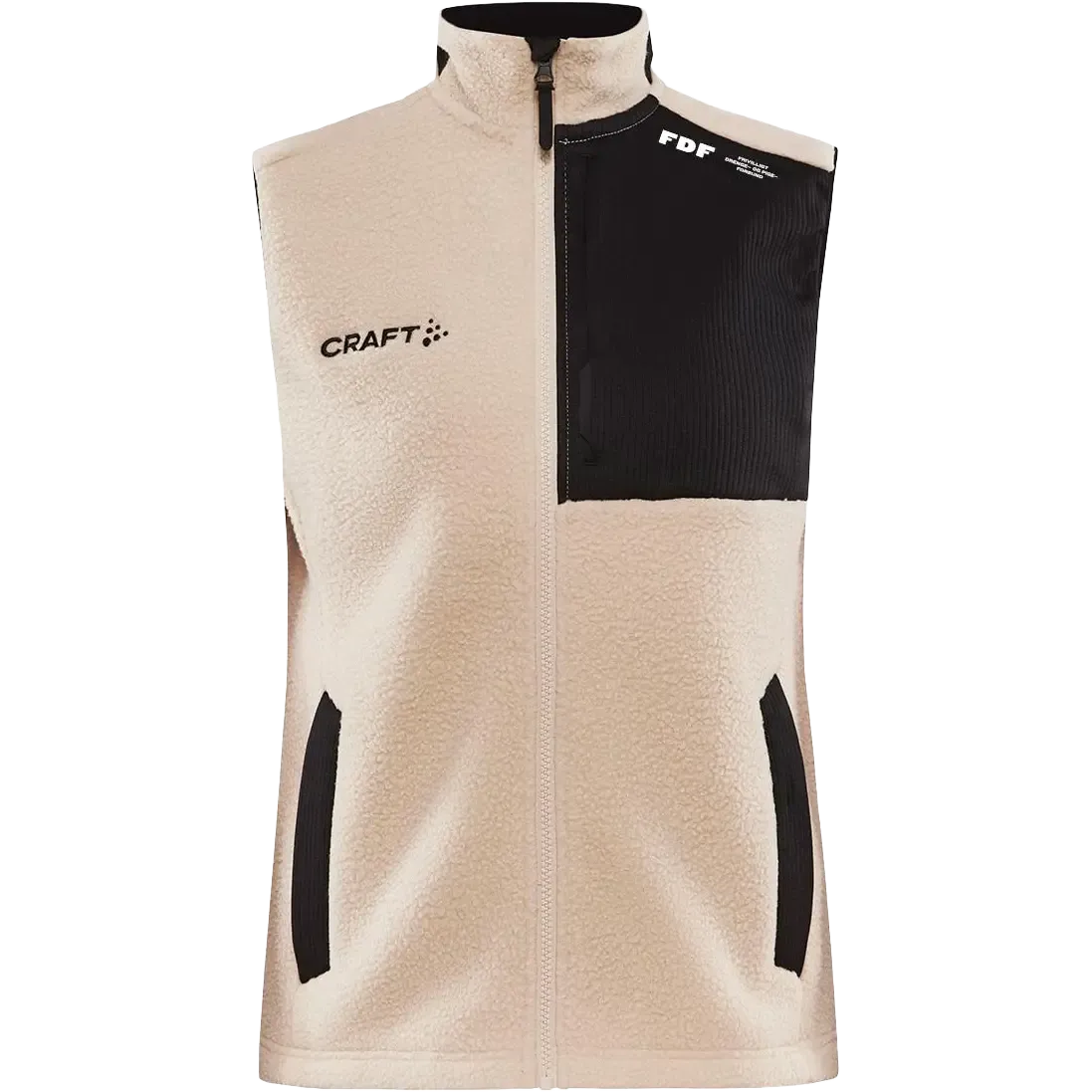 ADV Explore Pile Fleece Vest m/Logo Women