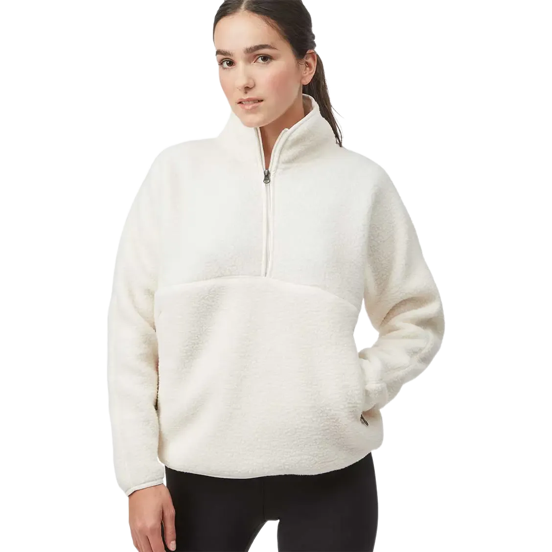 Ecoloft Half Zip Women damefleece