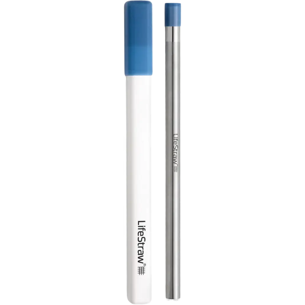 LifeStraw SIP straw with Carry Case - Stormy Blue - One size - Vandrensning