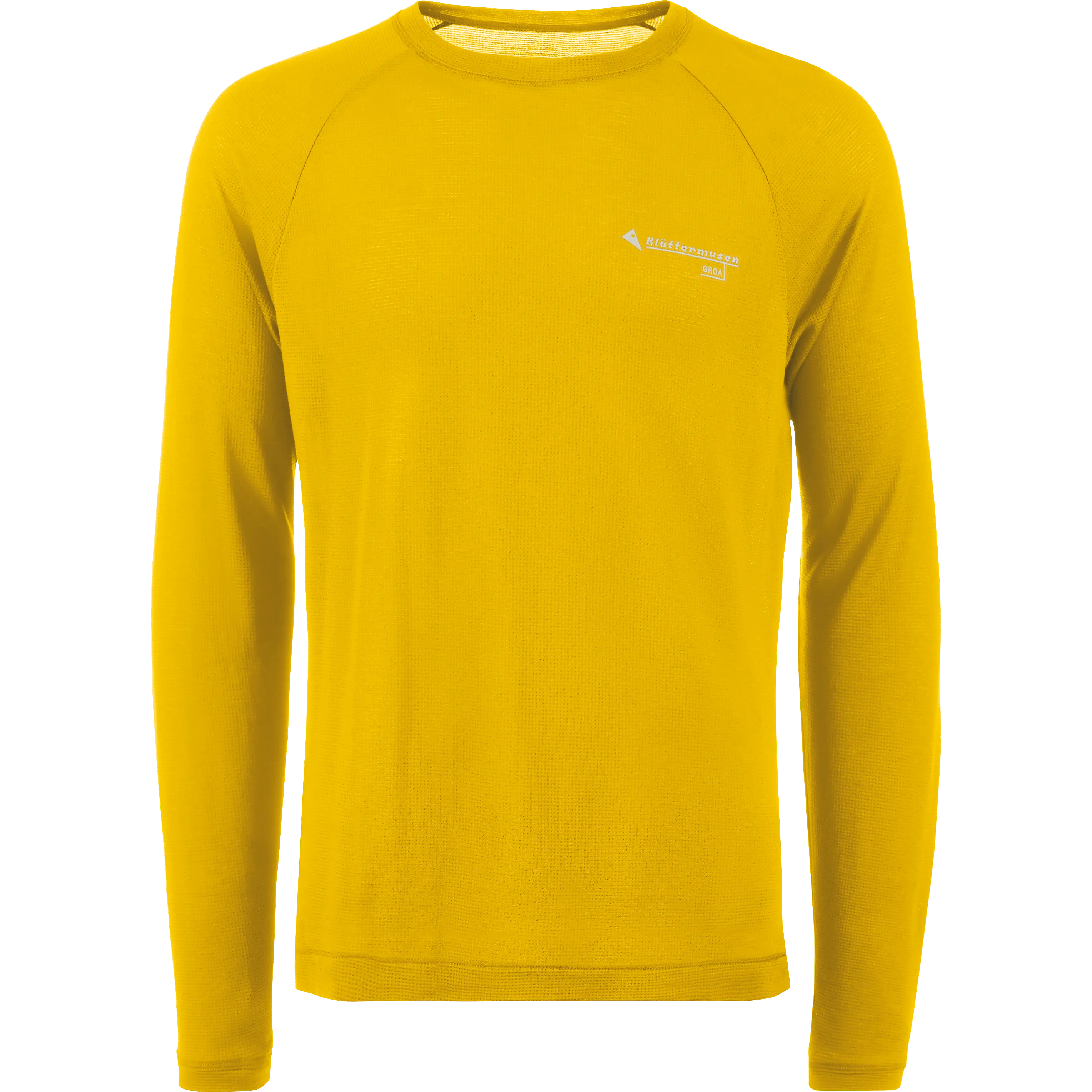 Klättermusen Groa LS Tee Men T-shirt - Light Gold - M - Undertrøjer