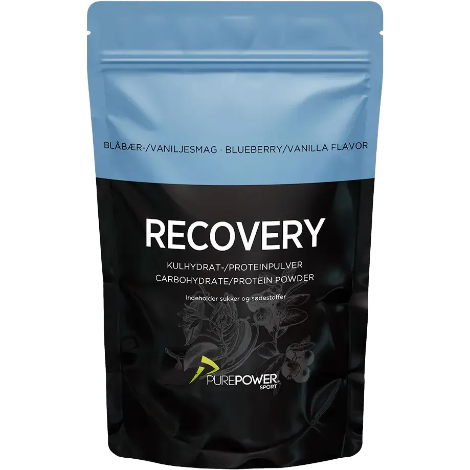 Recovery Vanilj Blåbär 400 g