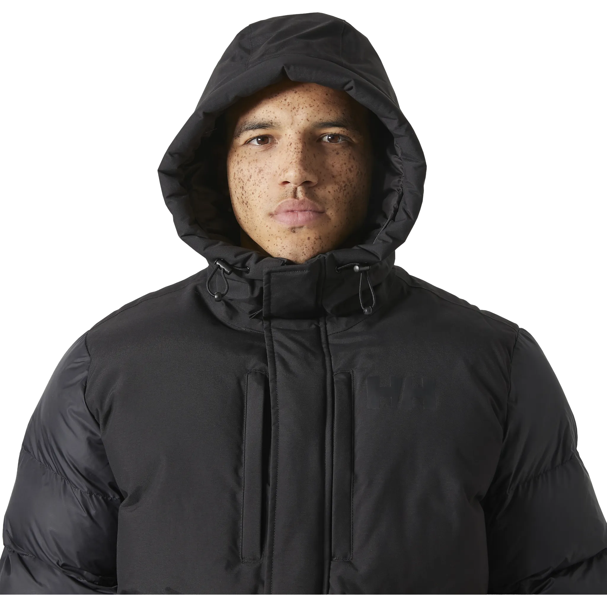 Active Puffy Long Jacket Men