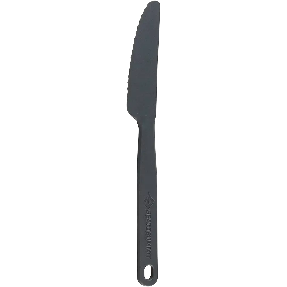 Sea to Summit Camp Cutlery Knife kniv - Charcoal - One size - Spisegrej