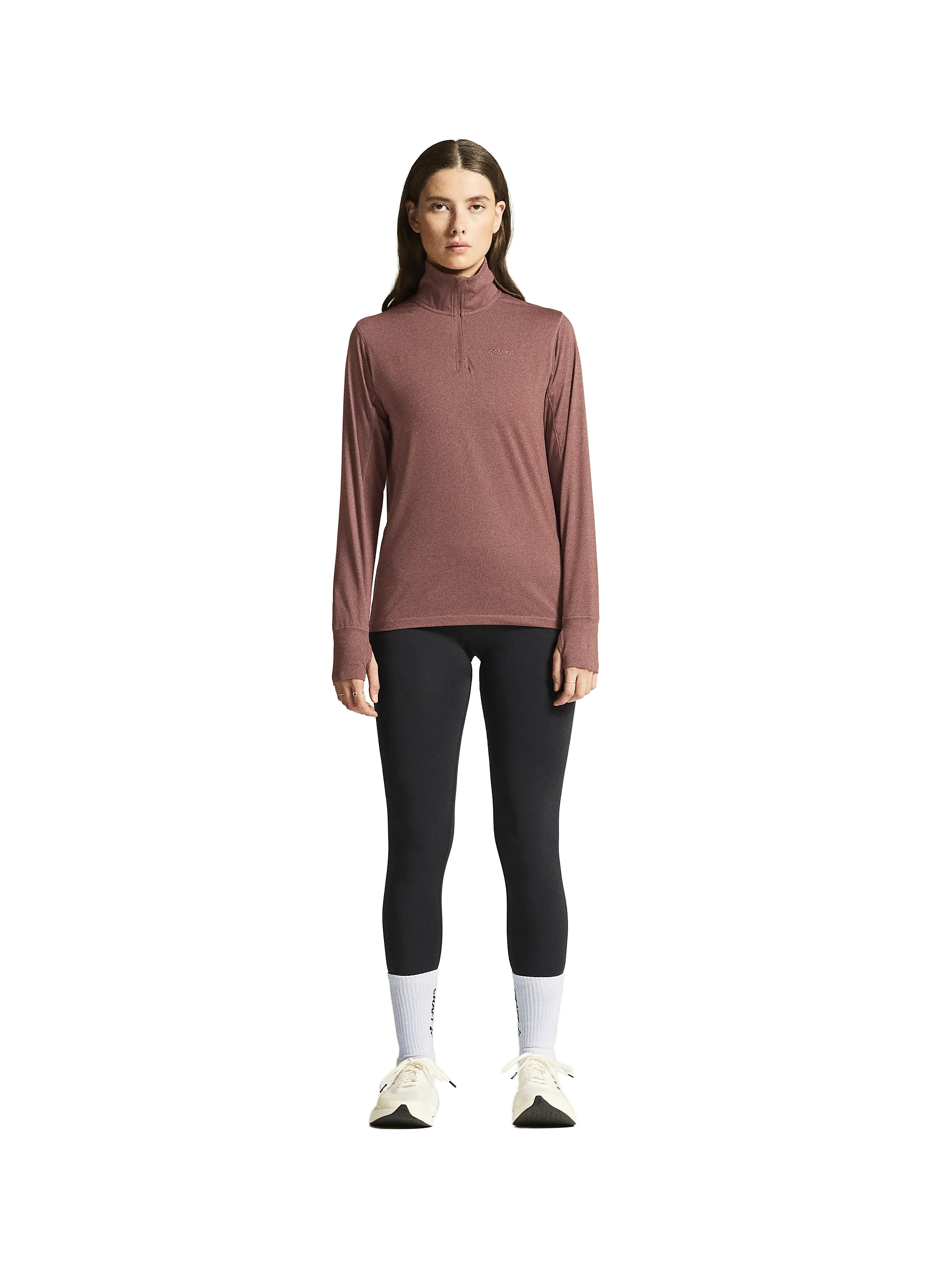 Flow Half Zip Long Sleeve Women