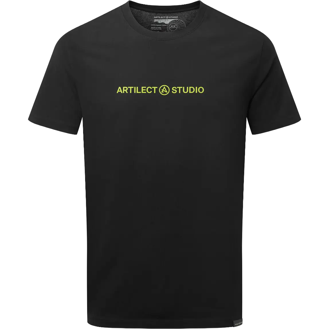 Artilect Branded Tee Men T-shirt - Black - S - Kortærmet T-shirts