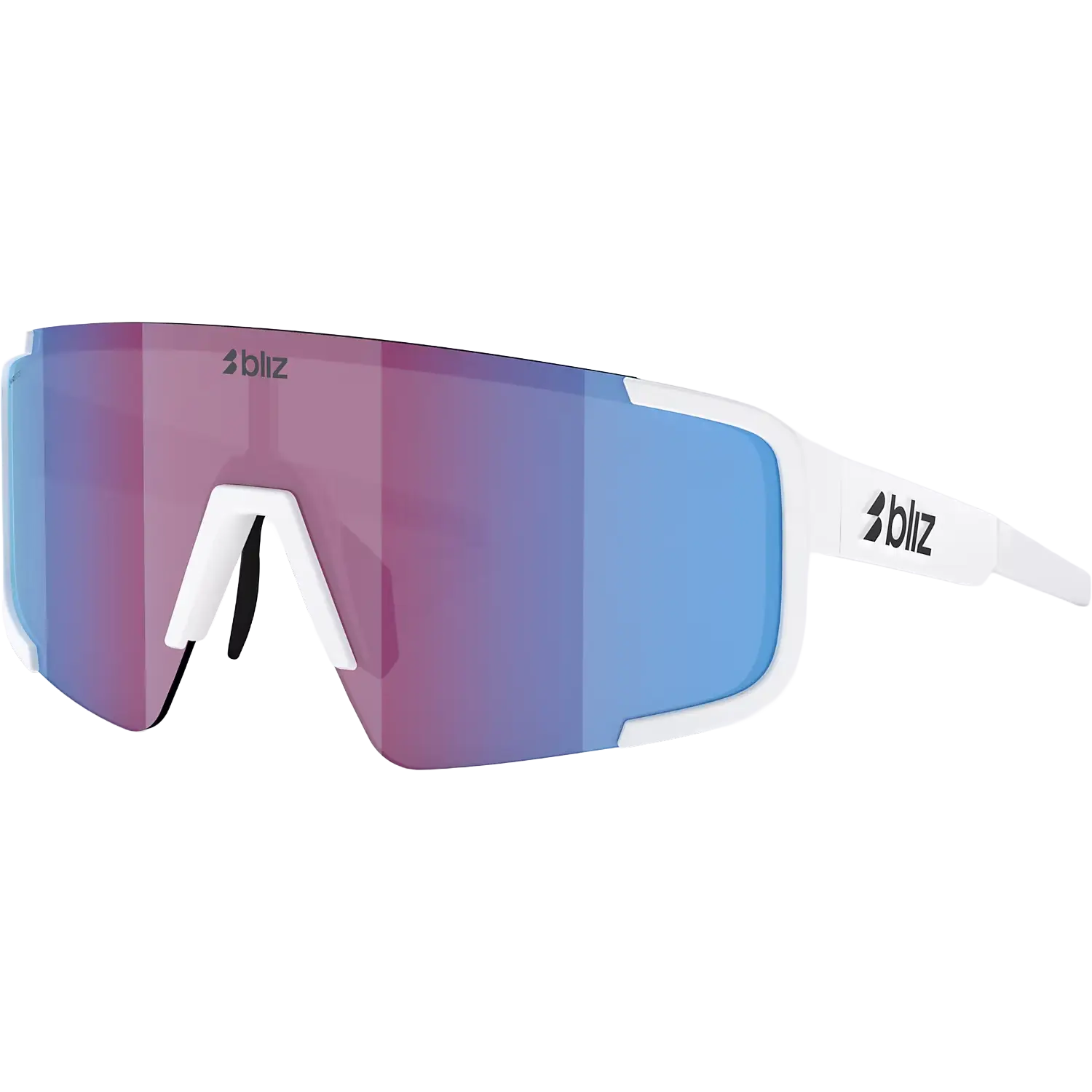 Bliz P003 Unisex Sportsbrille Nano Optics Nor - Matte White - One size - Solbriller