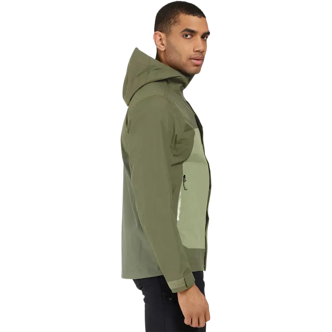 Grit Jacket 3 m/logo Men regnjakke