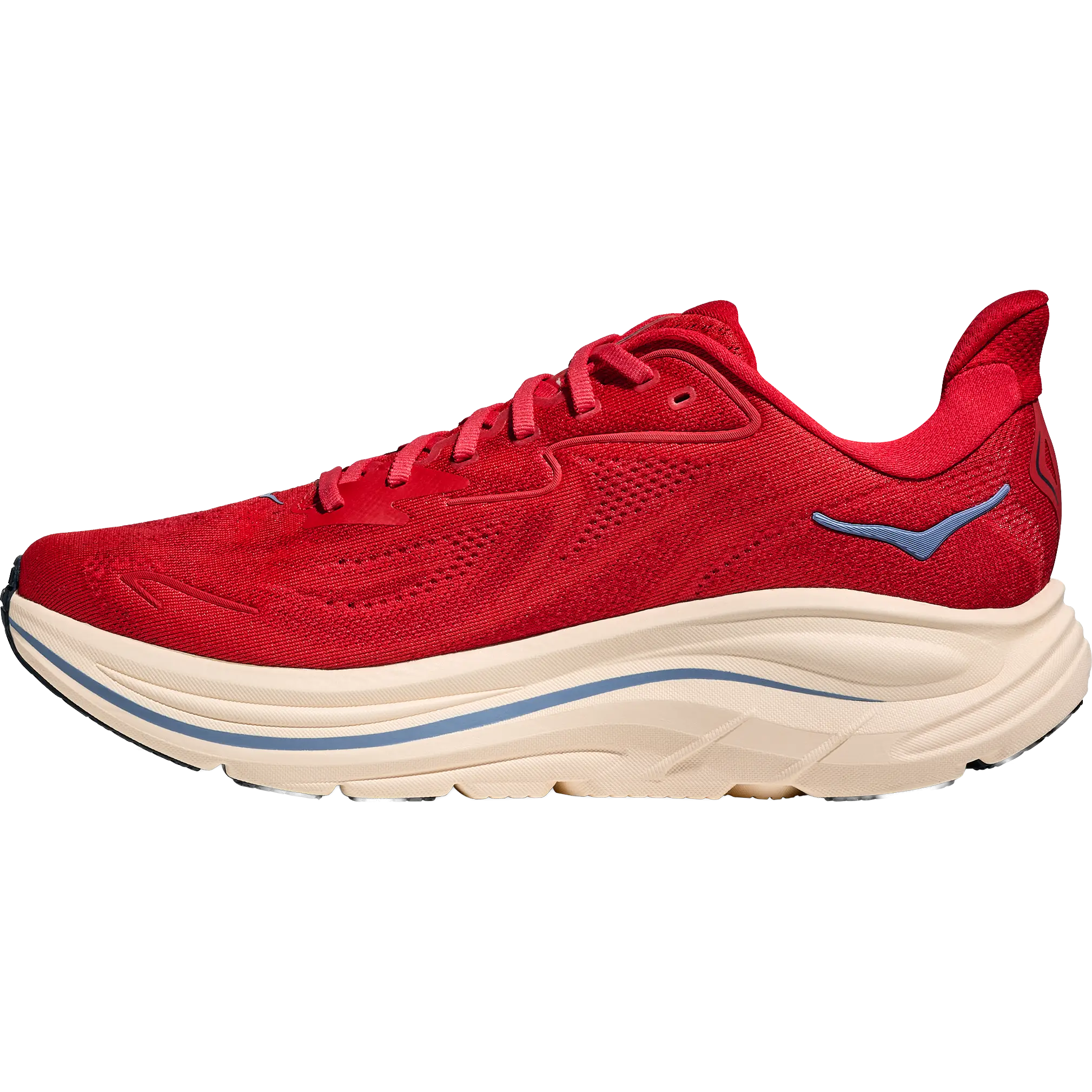 HOKA One One Clifton 10 Men - Vermillion/Varsity Navy - US10,5/UK10/44 2/3 - Allround løbesko
