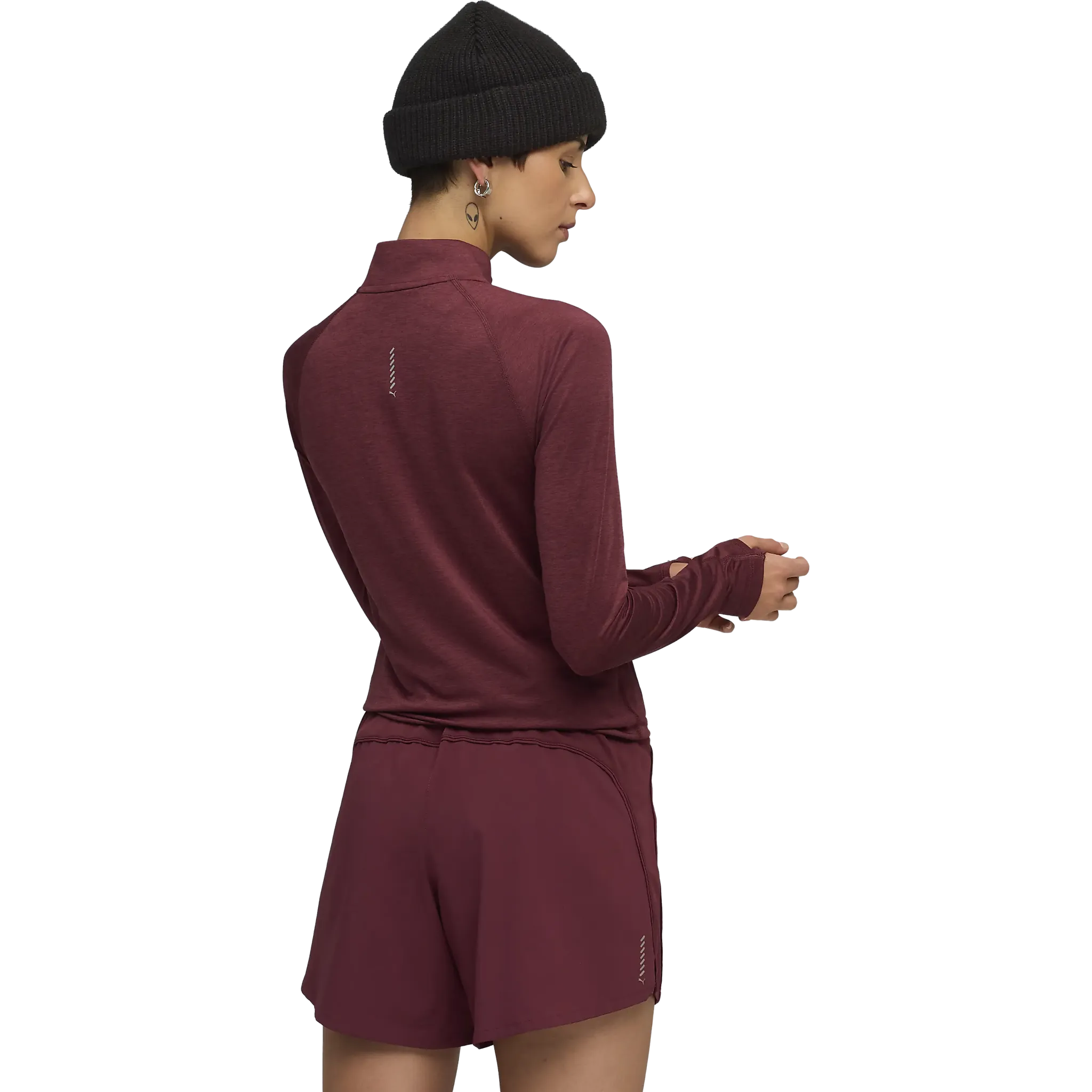 Run Velocity Cloudspun 1/4 Zip Women