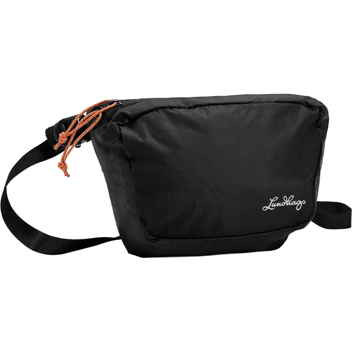 Lundhags Padje Chest Bag 2L taske - Black - One size - Bæltetasker