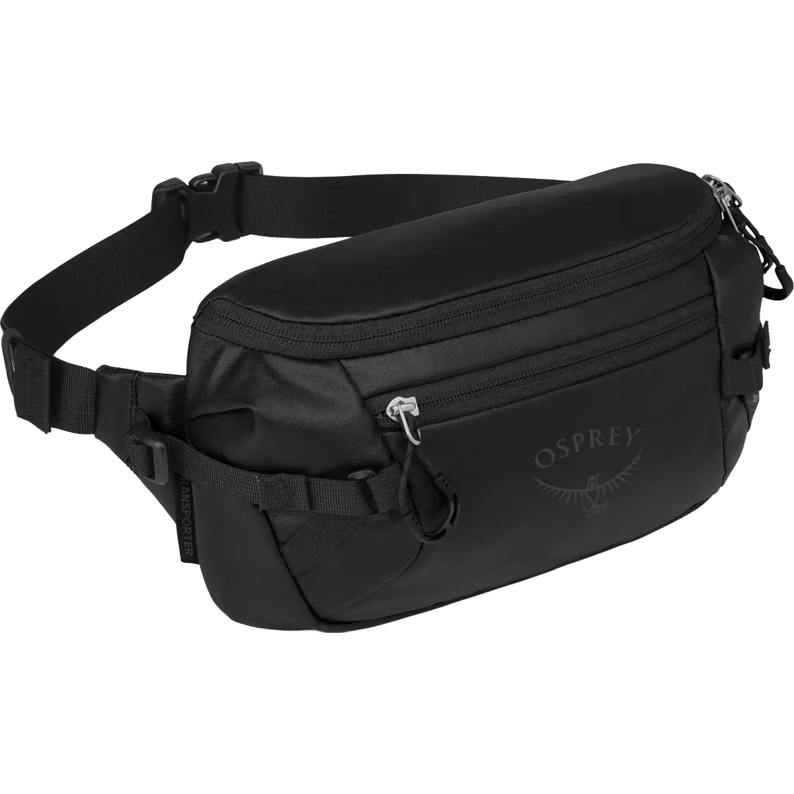Osprey Transporter Waist Pack bæltetaske - Raven Black/Black - One size - Bæltetasker