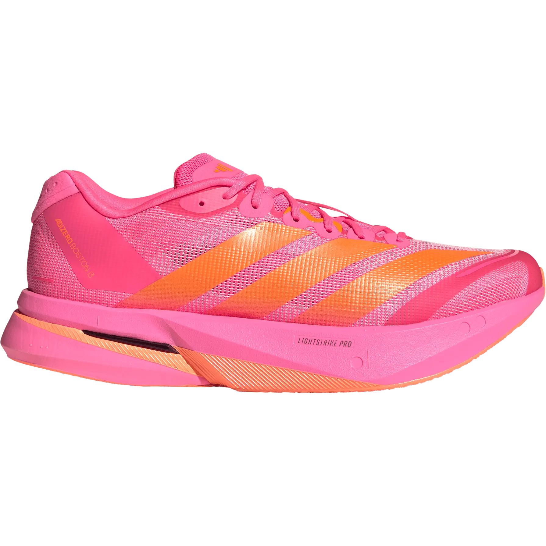 Adidas Adizero Boston 13 Men - Lucpnk - UK9,5/EU 44 - Konkurrence løbesko