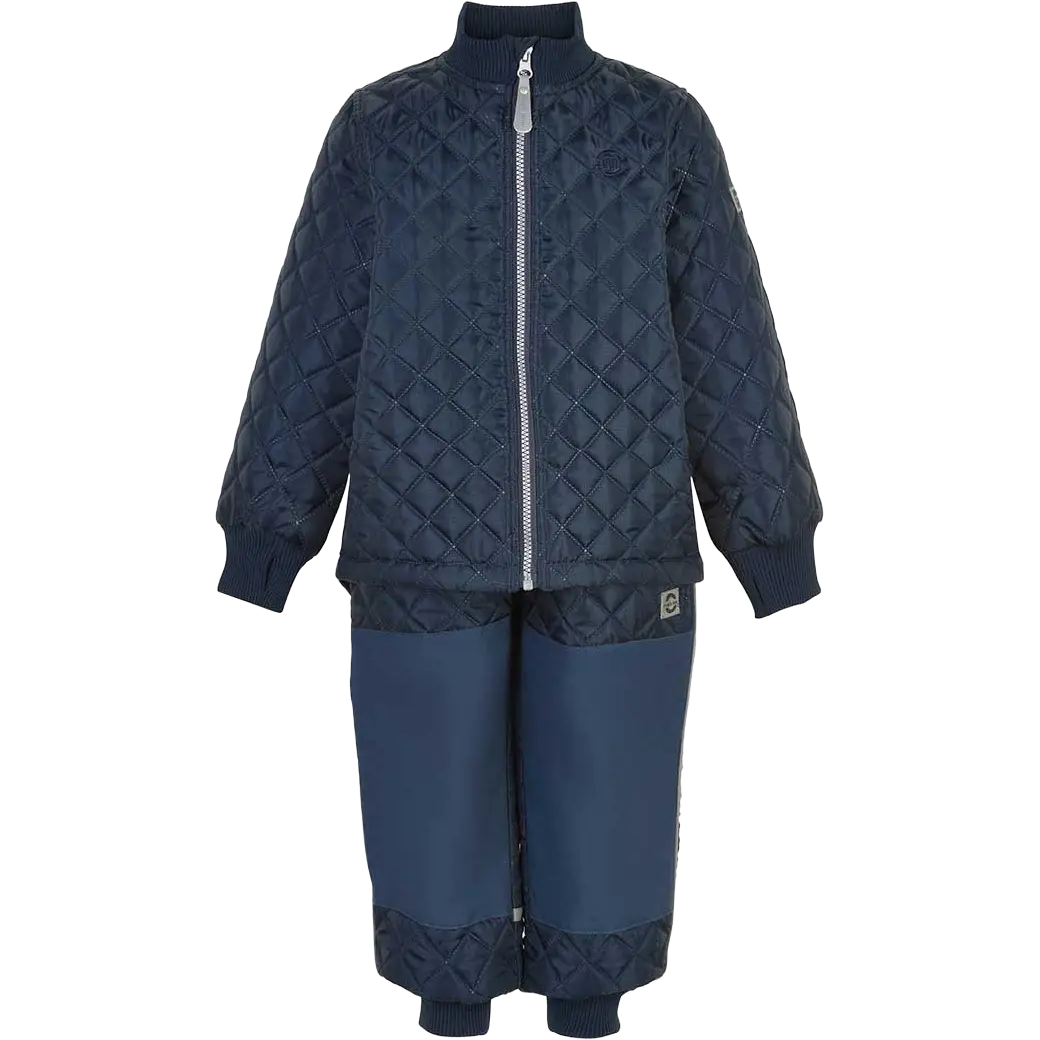 Mikk-Line Thermal Set termosæt - Blue Nights - 98 - Termosæt til børn