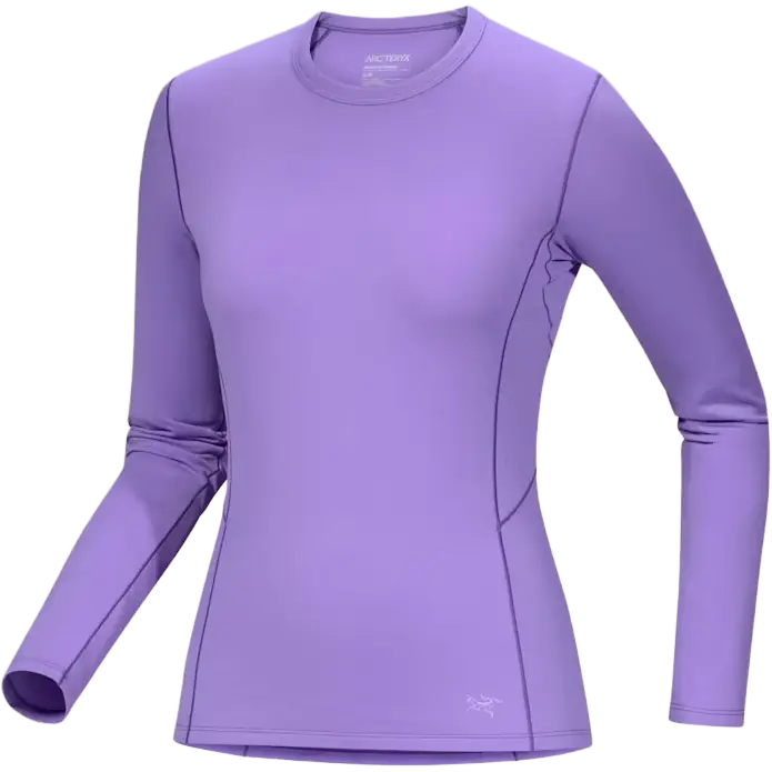 Arcteryx Rho Crew Women - Aster - XS - Skiundertøj