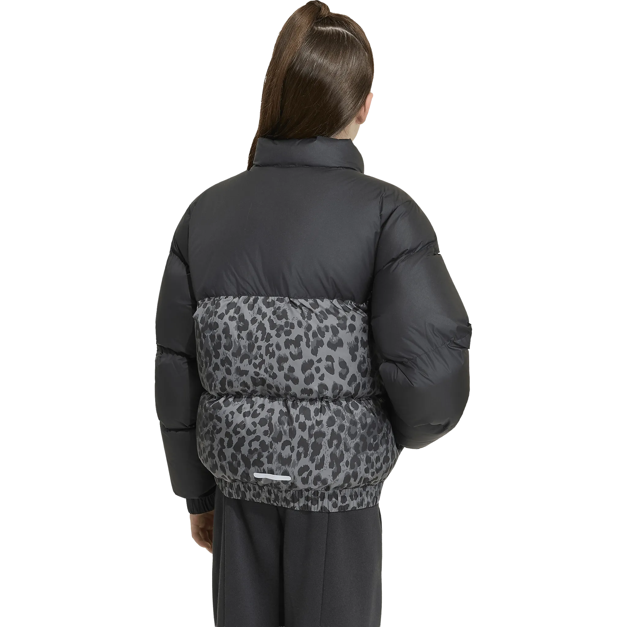 Synthetic Down Allover Print Jacket Juni