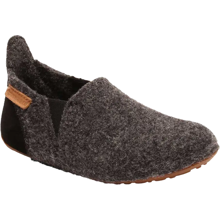 Bisgaard Sailor Wool Kids hjemmesko - Antrachite - 22 - Hjemmesko til børn