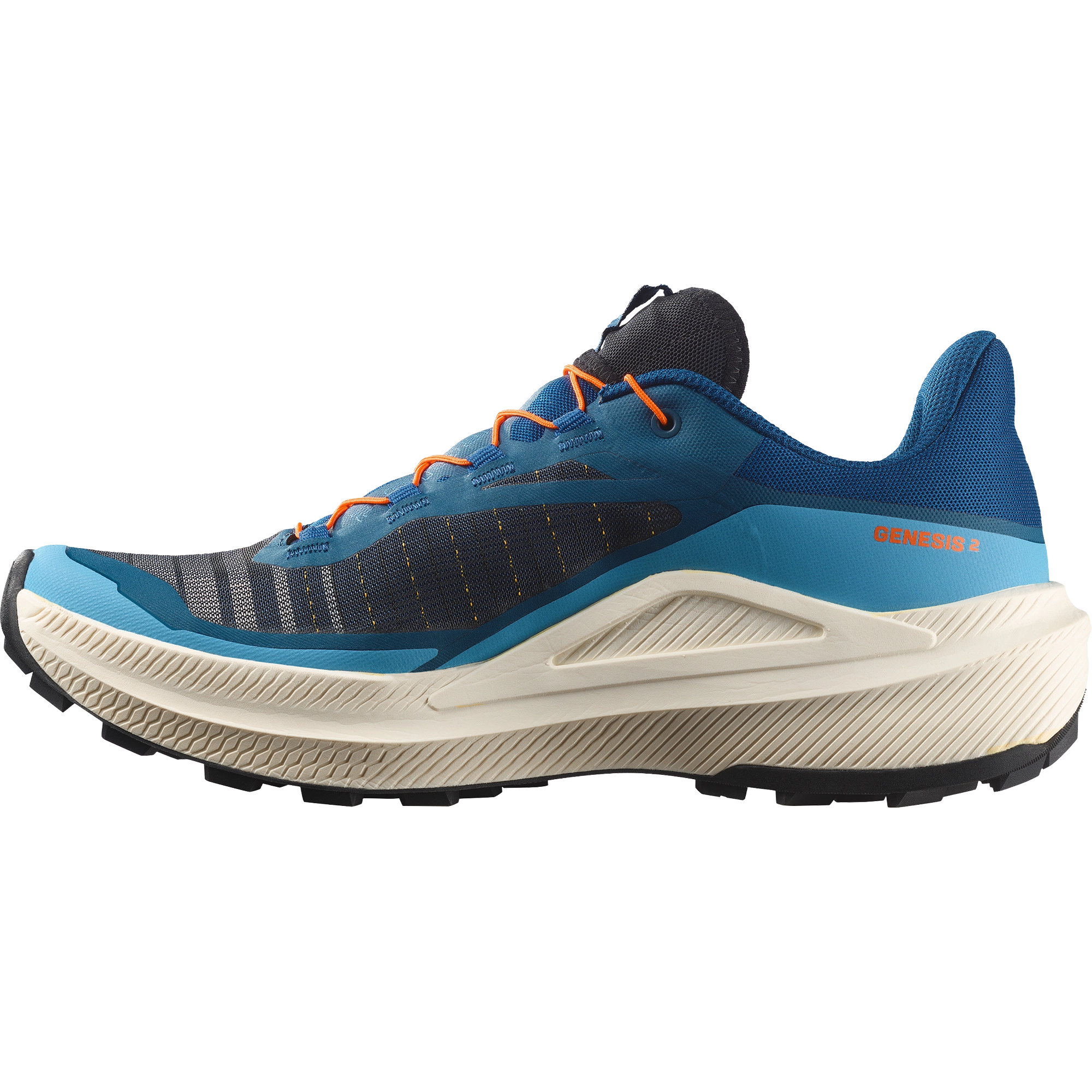 Salomon Genesis 2 Men - Gibraltar Sea/Vanilla Ice/Drag - UK 9,5/EU 44 - Trailsko
