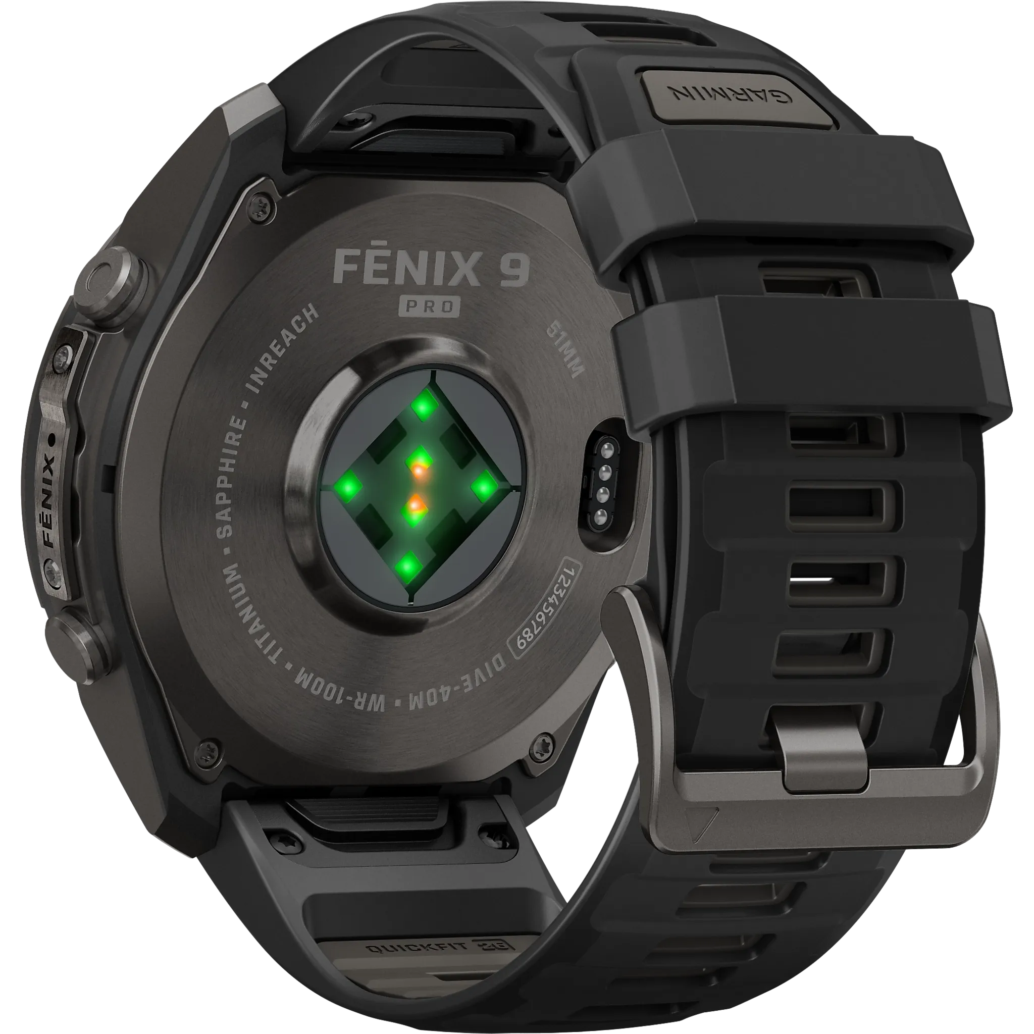 Fenix 9 Pro inReach 51 mm,AMOLED,Sapphire Cr