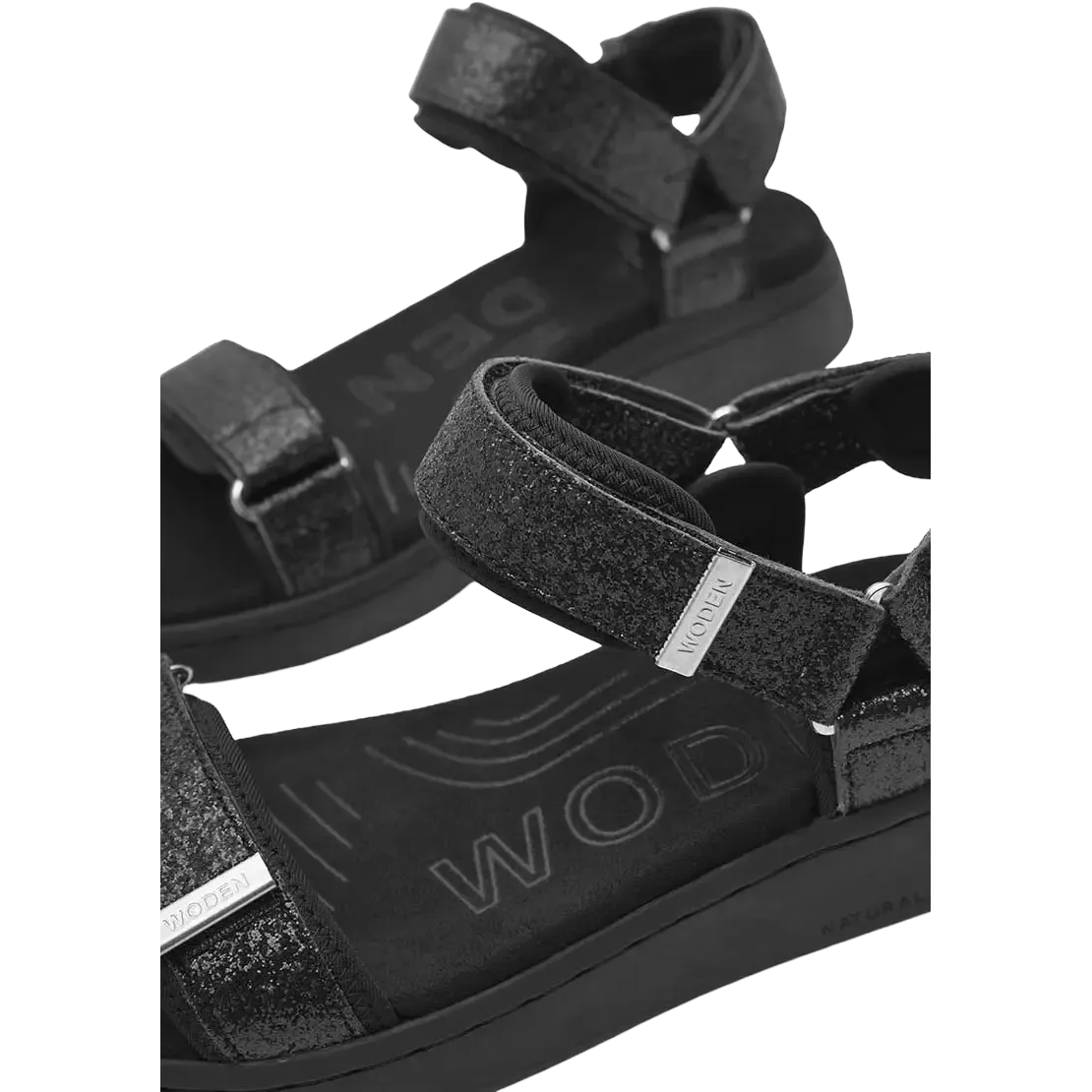 Line Glitter Sandal Women