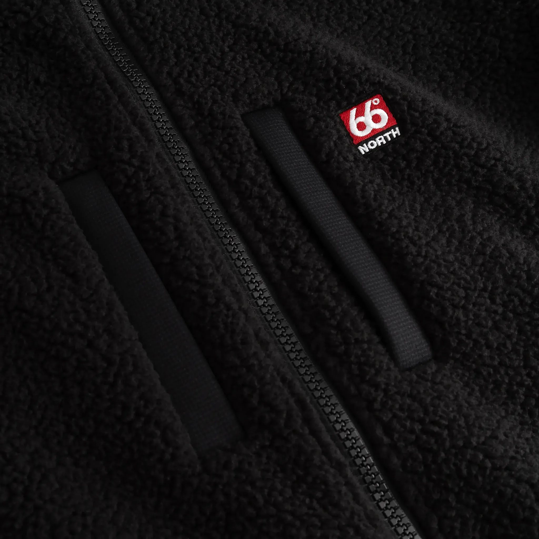 Tindur Shearling Zipped Hoodie Men