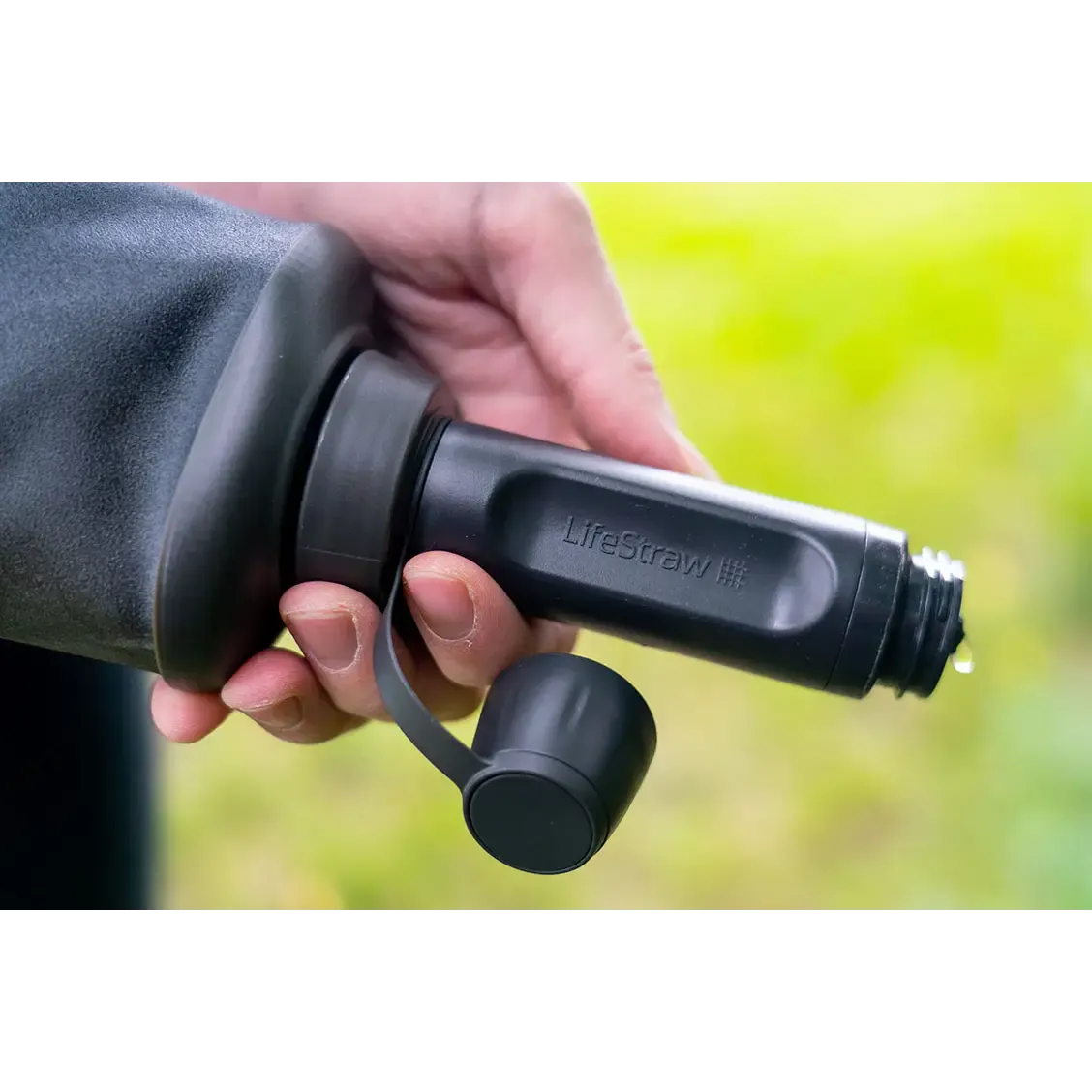 LifeStraw Peak Squeeze Bottle 1liter flaske med filter