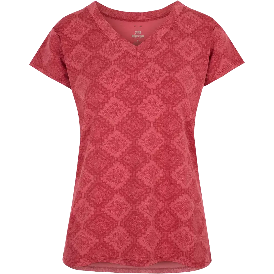 Neha V-Neck Tee Women T-shirt