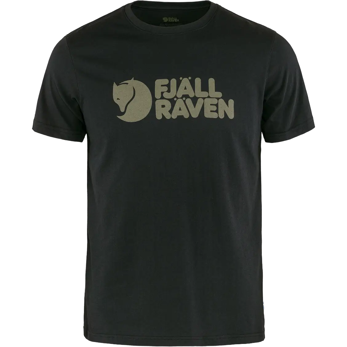 Fjällräven Logo T-shirt Men - Black - L - Kortærmet T-shirts